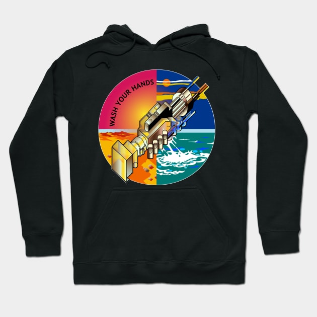 WASH YOUR HANDS Hoodie by KARMADESIGNER T-SHIRT SHOP